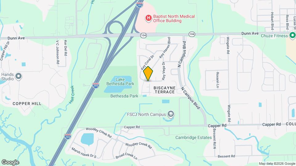 4284 Key Vega Dr S Map and Location Details