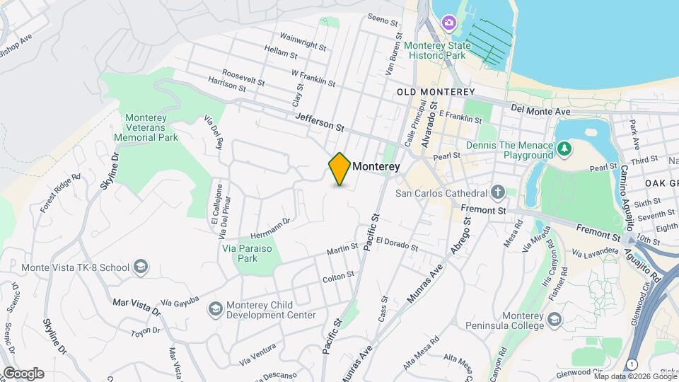 699 Larkin St Map and Location Details