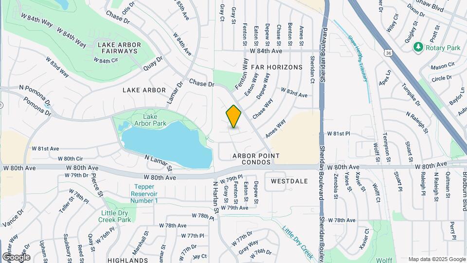 8126 Gray Ct Map and Location Details