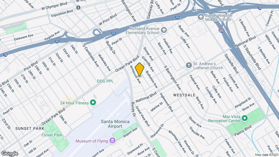 2736 Armacost Ave Map and Location Details