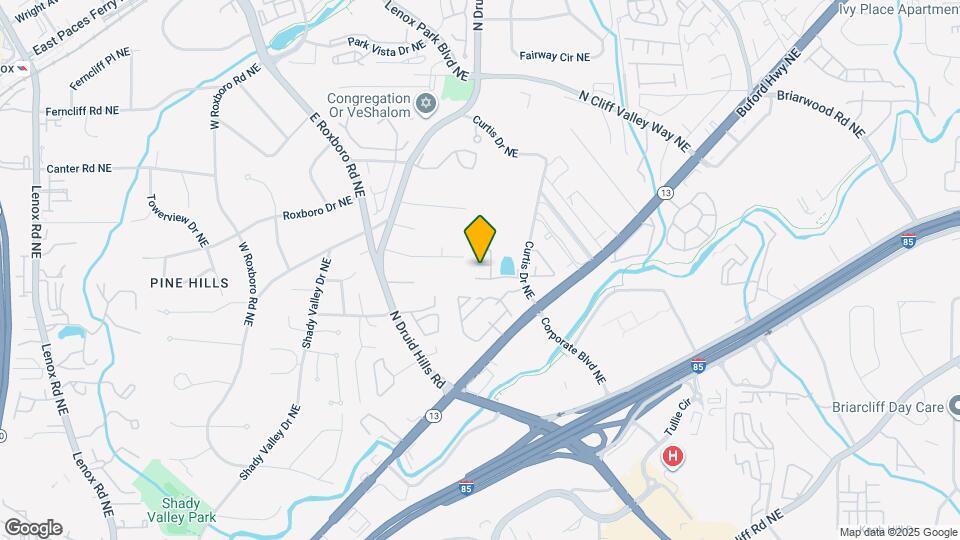 1291 Keys Lake Dr NE Map and Location Details