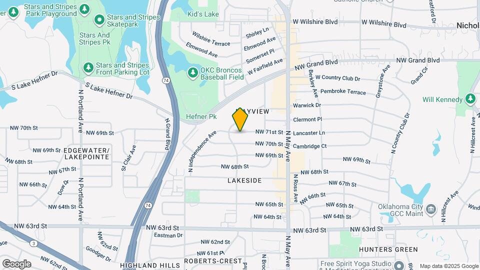 3036 NW 71st St Map and Location Details