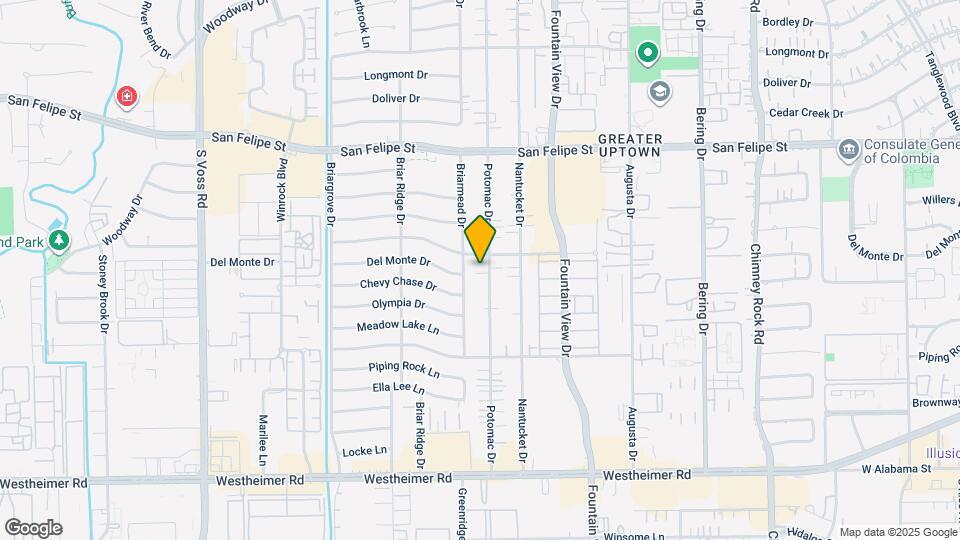 2114 Potomac Dr Map and Location Details