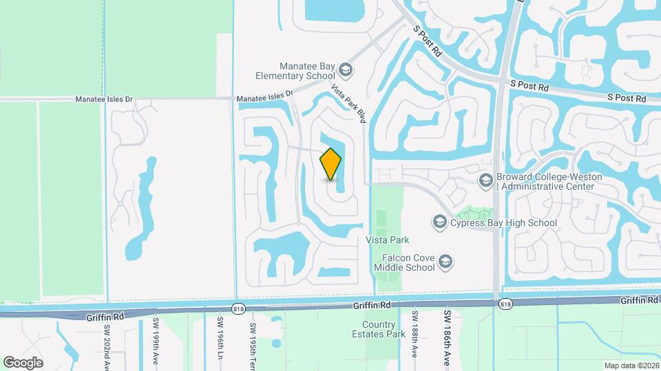 3950 W Hibiscus St Map and Location Details