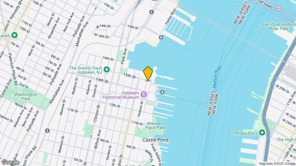 1425 Hudson St Map and Location Details