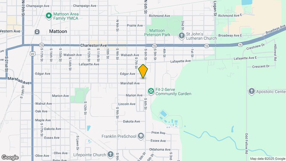 600 Marshall Ave Map and Location Details