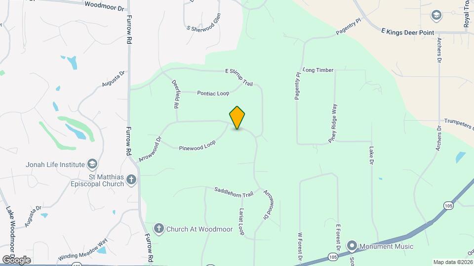 18580 Arrowwood Dr Map and Location Details