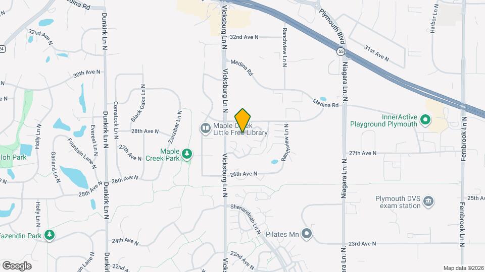 2759 Upland Ln N Map and Location Details