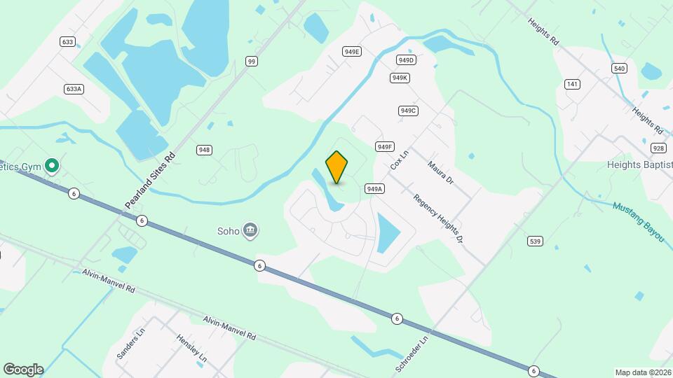 413 Chardonnay Dr Map and Location Details