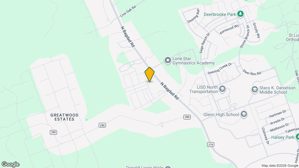 2540 Acoma Ln Map and Location Details