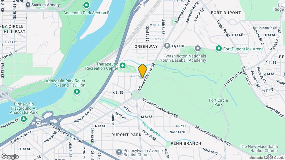 3236 Minnesota Ave SE Mapa y Detalles de la Ubicación