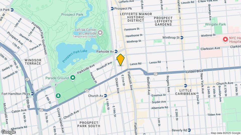 50 E 21st St Mapa y Detalles de la Ubicación