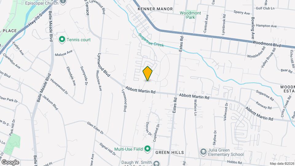 3818 Woodmont Ln Map and Location Details