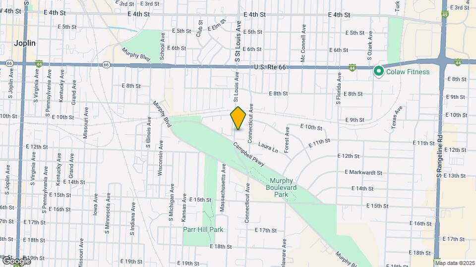 1021 S St Louis Ave Map and Location Details