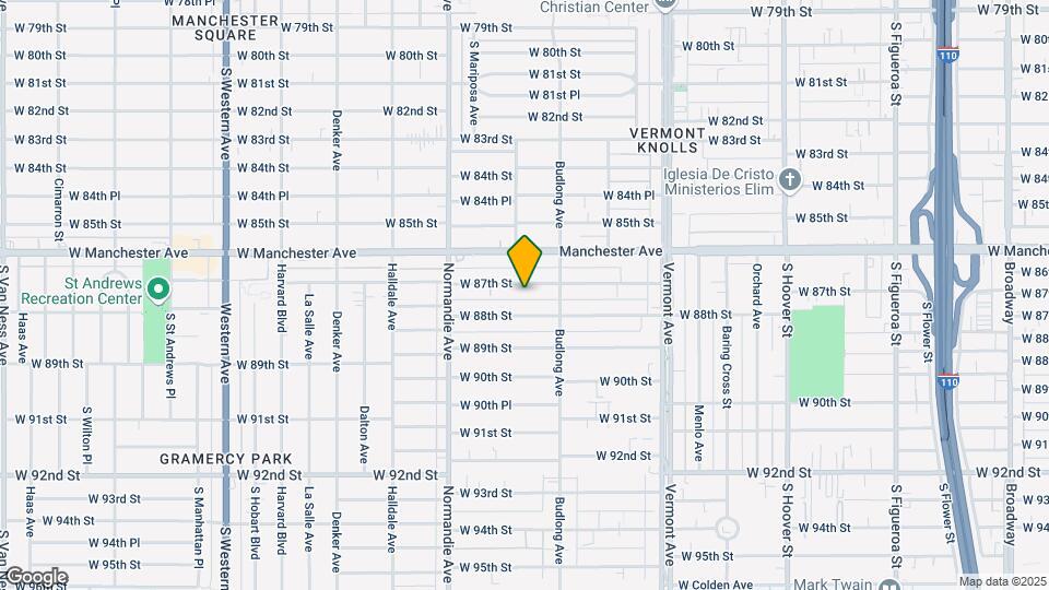 1238 W 87th St Map and Location Details