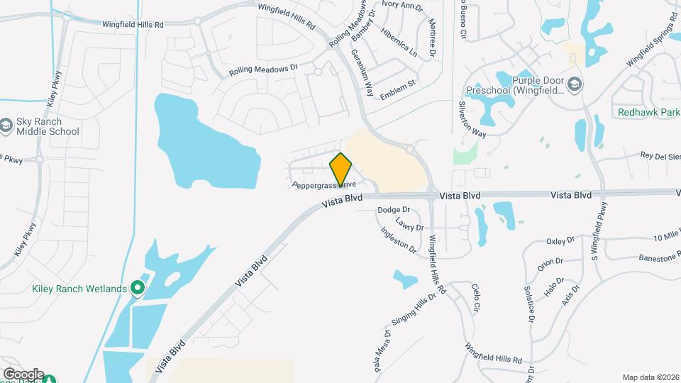 6757 Peppergrass Drive Map and Location Details