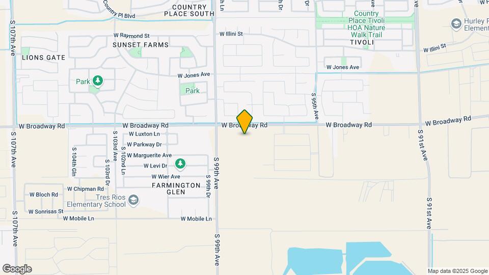 9753 W Luxton Ln Mapa y Detalles de la Ubicación