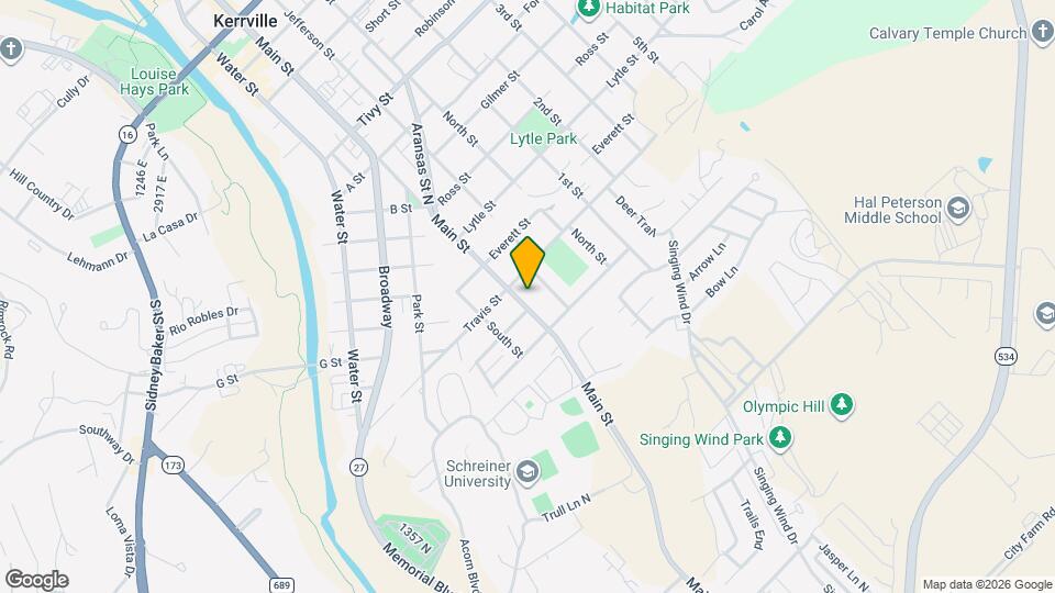 1616 E Main St Map and Location Details