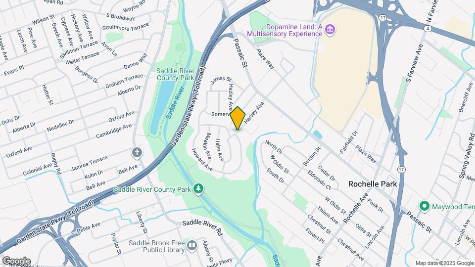 2A Harvey Ave Map and Location Details