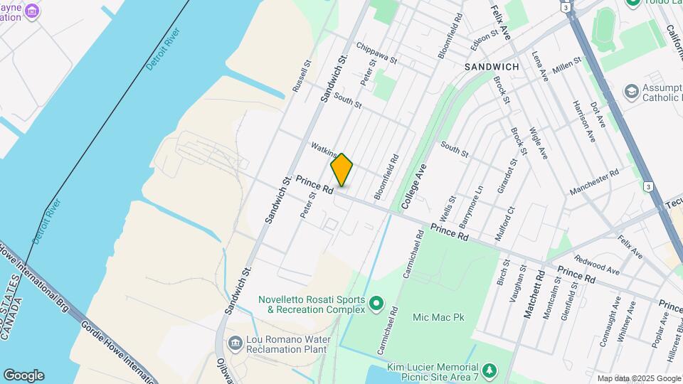 3693 Queen St Mapa y Detalles de la Ubicación