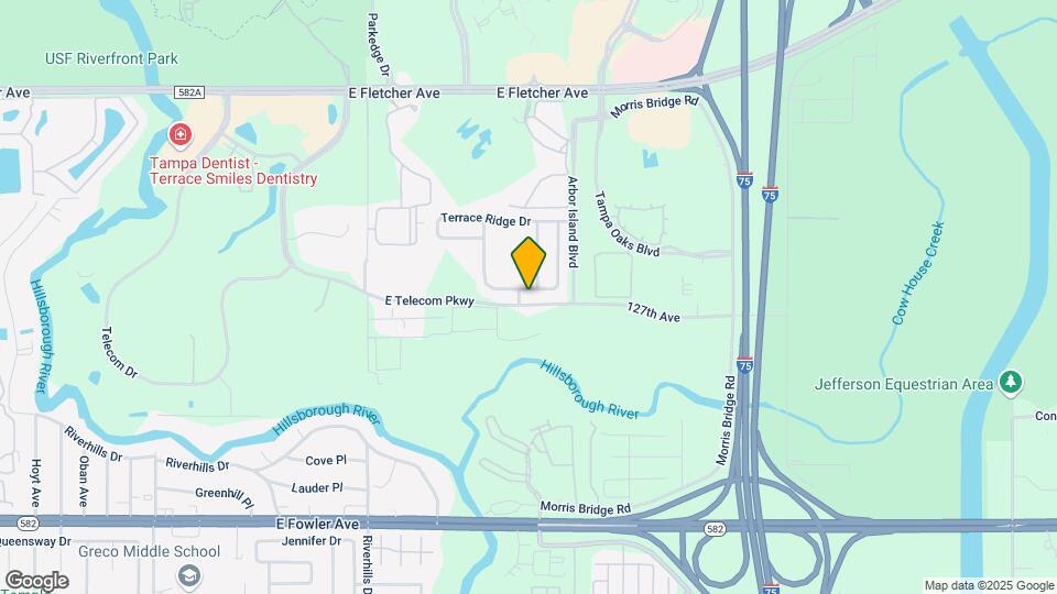 13005 Terrace Springs Dr Map and Location Details