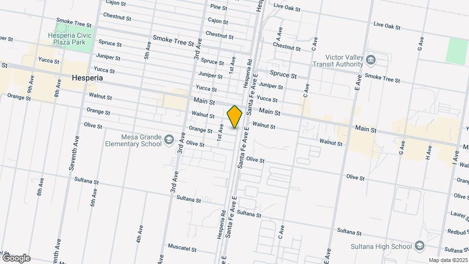 9320 Hesperia Rd Mapa y Detalles de la Ubicación