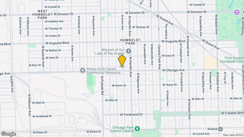 3838 W Chicago Ave Mapa y Detalles de la Ubicación