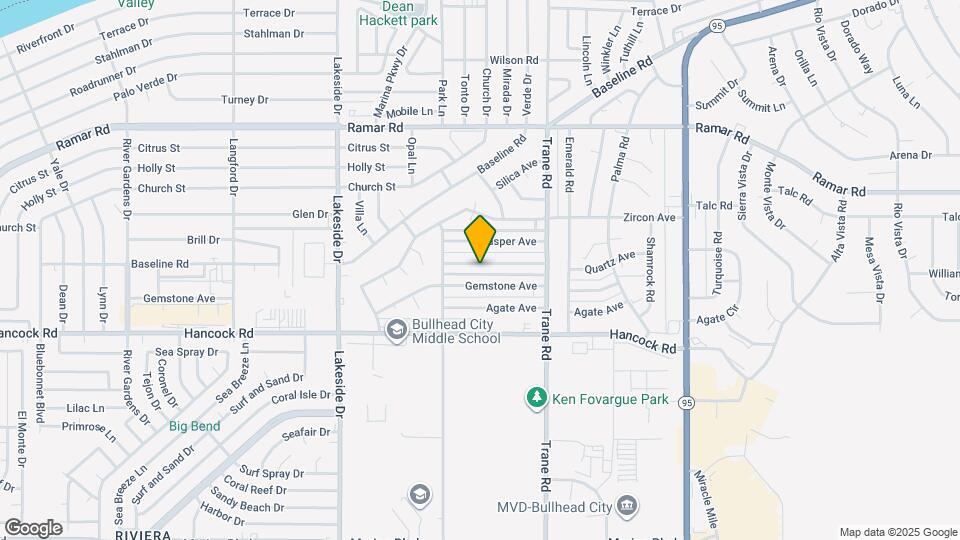 1166 Quartz Ave Map and Location Details