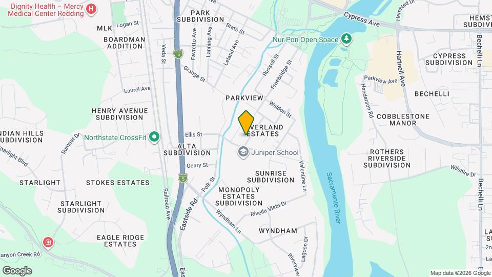 2970 Anita St Map and Location Details