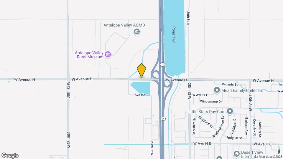 2214 W Ave K-15 Map and Location Details