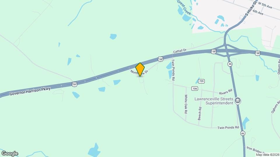 102 Northview Dr Map and Location Details