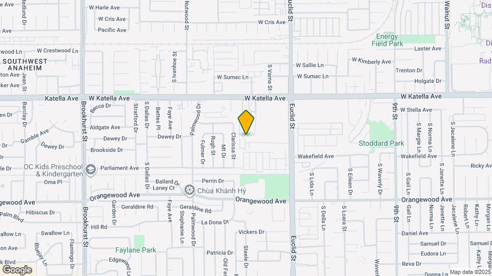 10761 Palma Vista Ave Map and Location Details