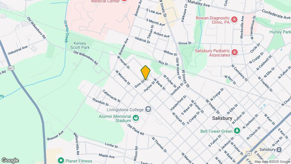 1216 W Horah St Mapa y Detalles de la Ubicación