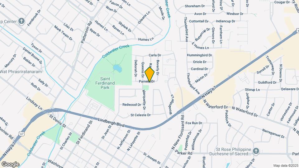 1240 Pamela Dr Map and Location Details