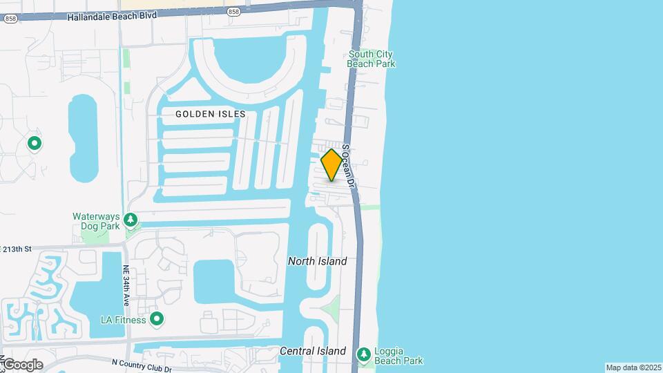 3161 S Ocean Dr Map and Location Details