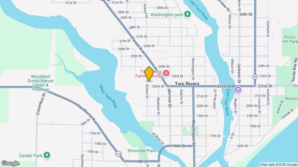 1824 22nd St Map and Location Details