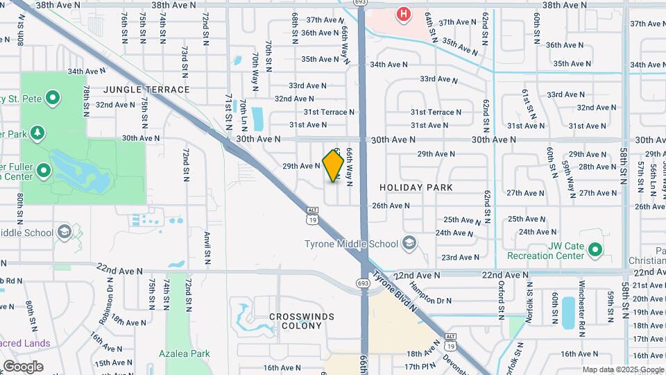 2700 67th St N Map and Location Details