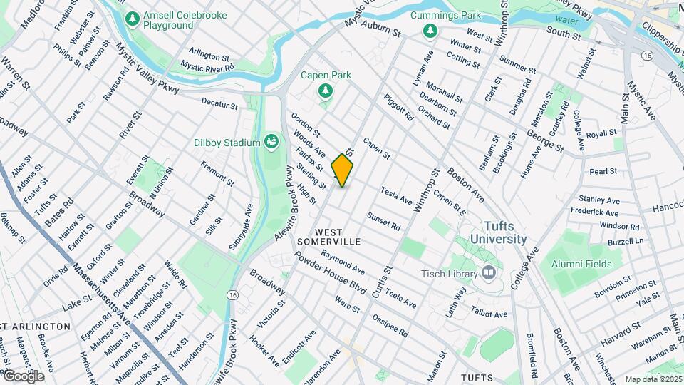 97 W Quincy St, Unit 1 Map and Location Details