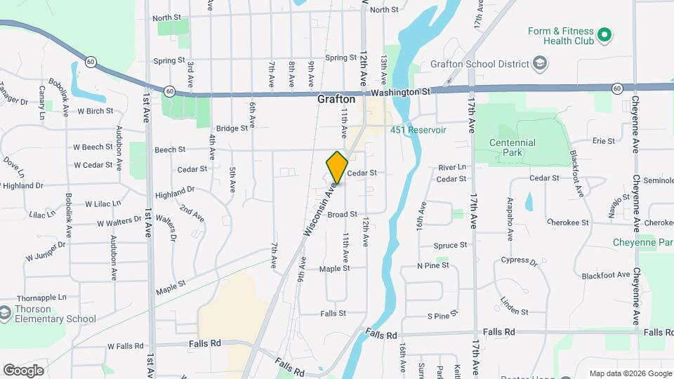 1522 Wisconsin Ave, Unit Apt 2 Map and Location Details