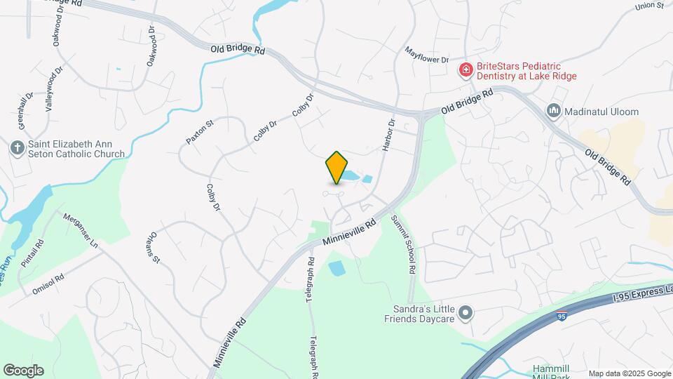 12817 Mill Brook Ct Map and Location Details