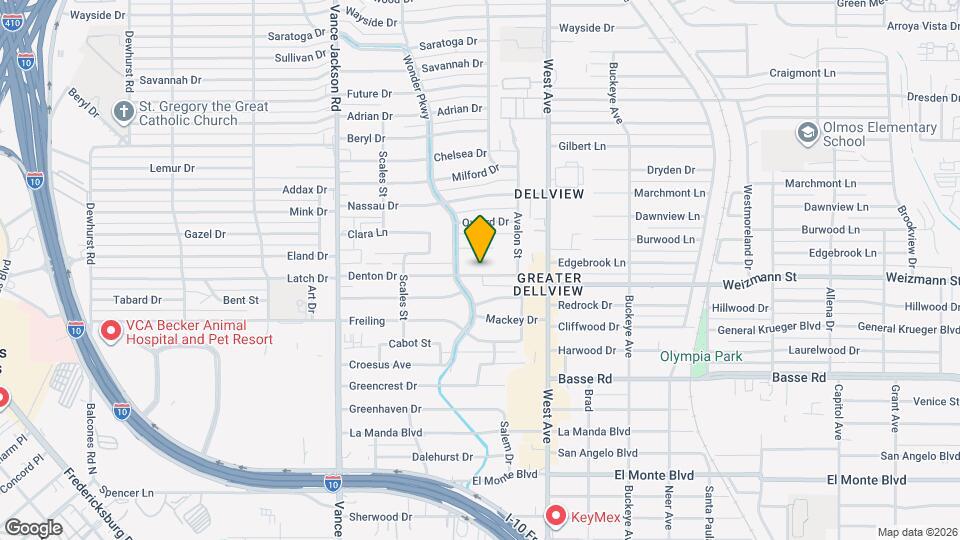 103 Denton Dr Map and Location Details