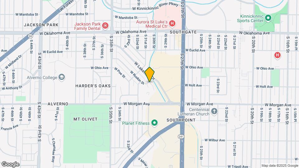 3027 W Ruskin Ct Map and Location Details