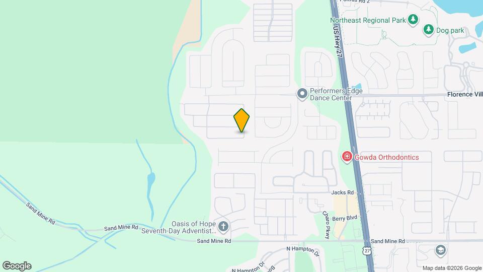 603 Highgate Park Blvd Map and Location Details