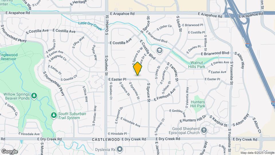 7681 E Easter Pl Map and Location Details