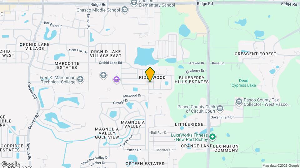 7808 Osteen Rd Map and Location Details