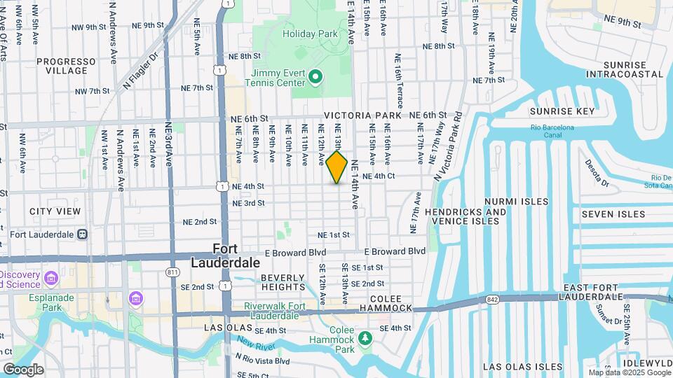 317 NE 13th Ave-Unit -2 Mapa y Detalles de la Ubicación