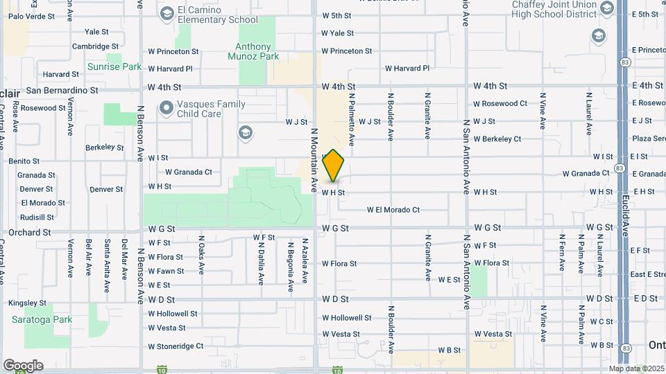 813-817 N Palmetto Ave Mapa y Detalles de la Ubicación