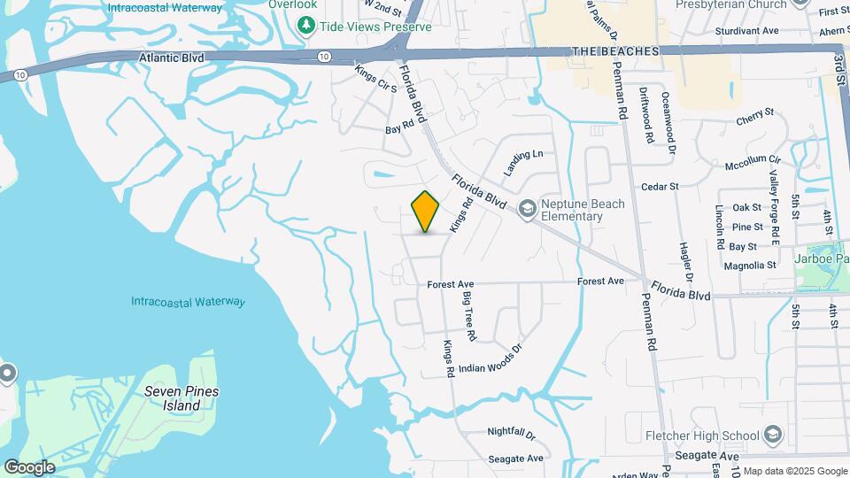 1913 Strickland Rd Map and Location Details