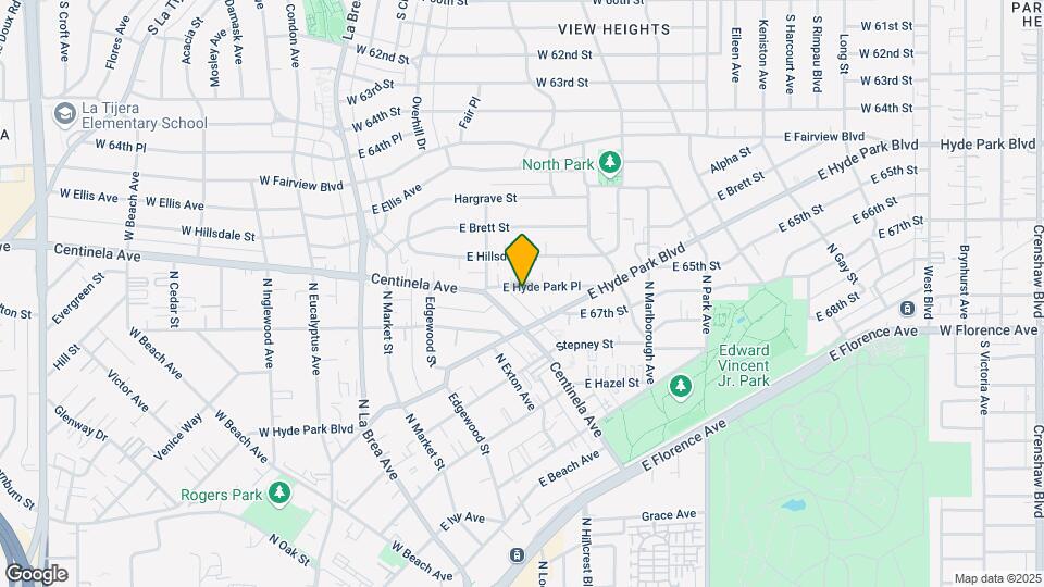 532 Hyde Park Pl Map and Location Details