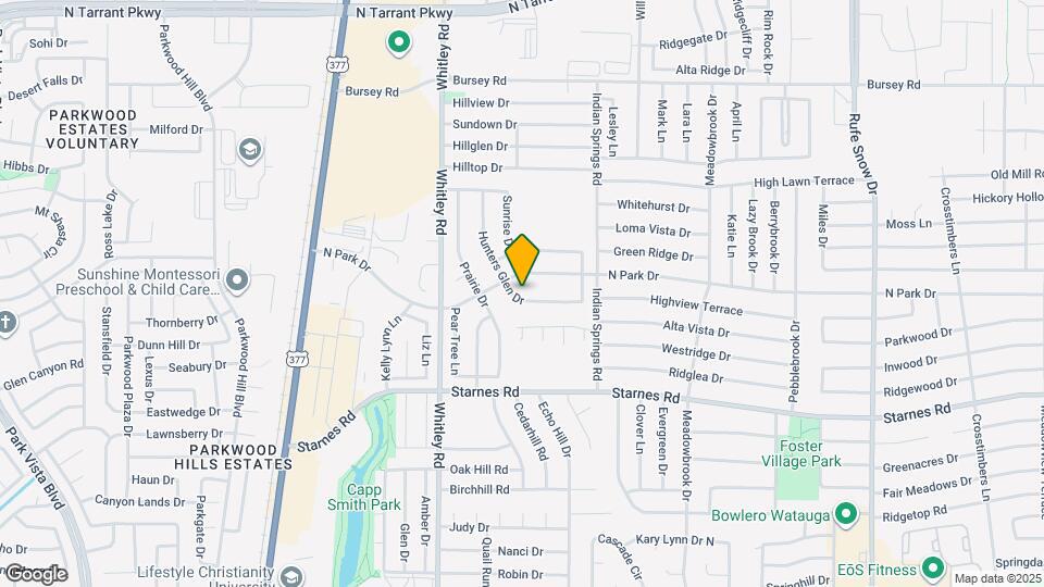 6308 Hunters Glen Dr Map and Location Details